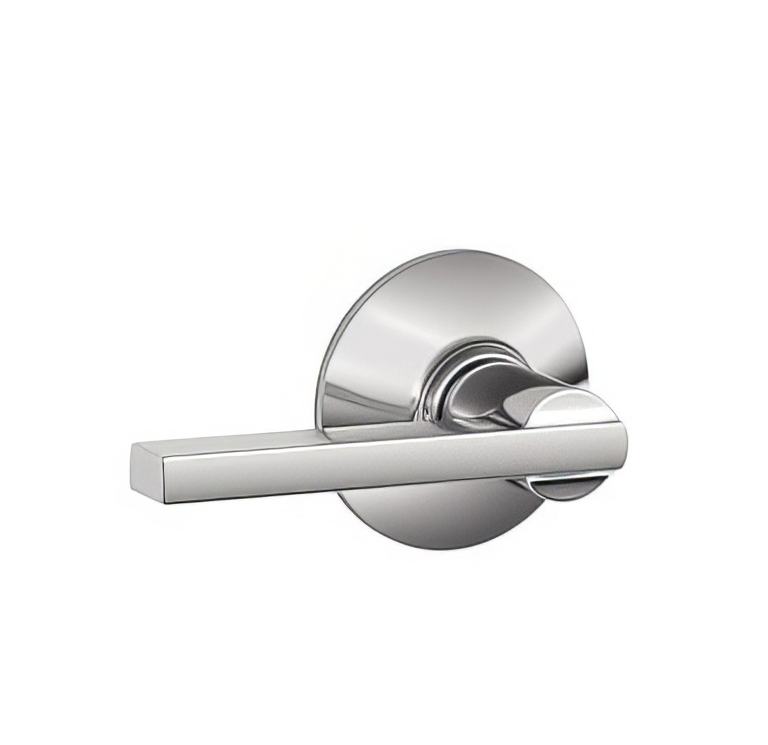 Schlage F10 LAT Latitude Door Lever, Hall & Closet Passage Lock Chrome Schlage F10 LAT Latitude Door Lever, Hall & Closet Passage Lock Chrome